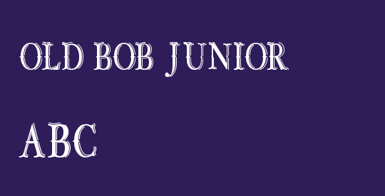 OLD BOB JUNIOR