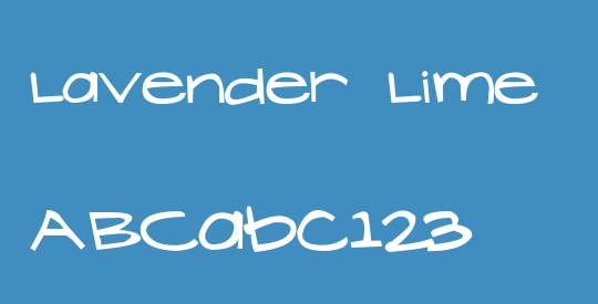 Lavender Lime