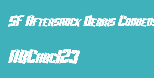 SF Aftershock Debris Condensed