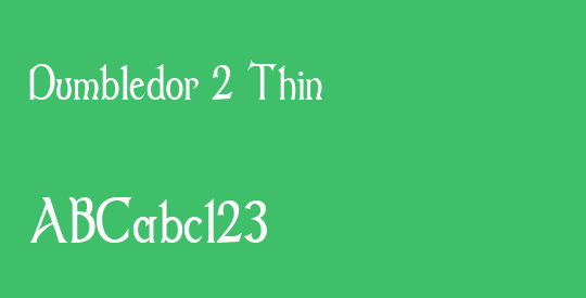 Dumbledor 2 Thin