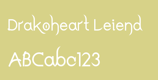 Drakoheart Leiend