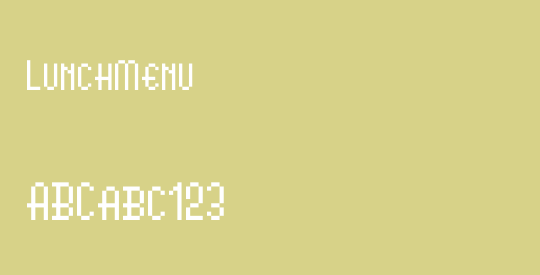 LunchMenu