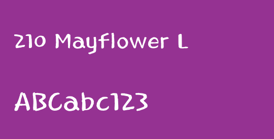 210 Mayflower L