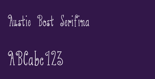 Austie Bost Serifina