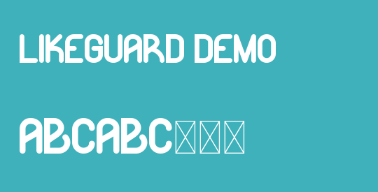 Likeguard Demo