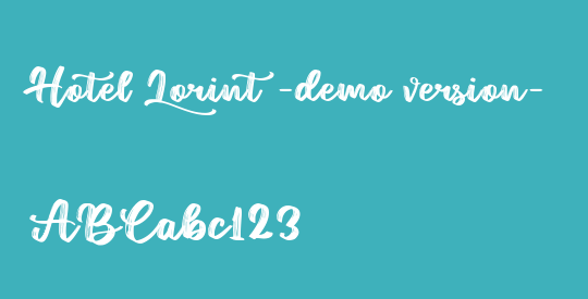 Hotel Lorint -demo version-