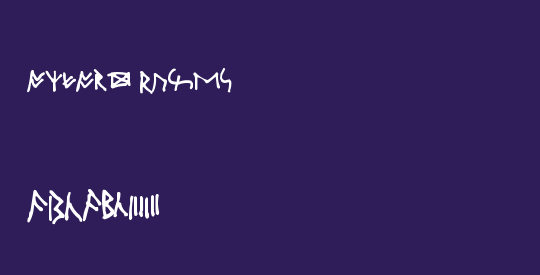 Oxford Runes