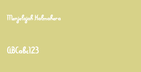 Menjelajah Halmahera