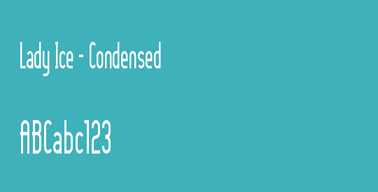 Lady Ice - Condensed