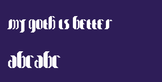 my_goth_is better