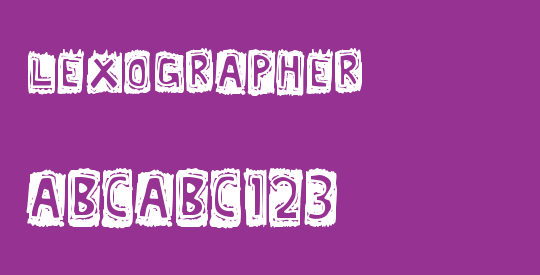 Lexographer