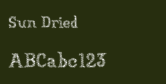 Sun Dried