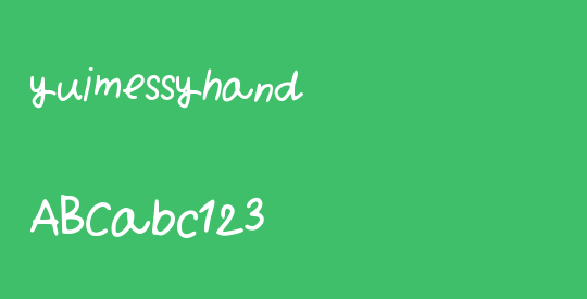 yuimessyhand