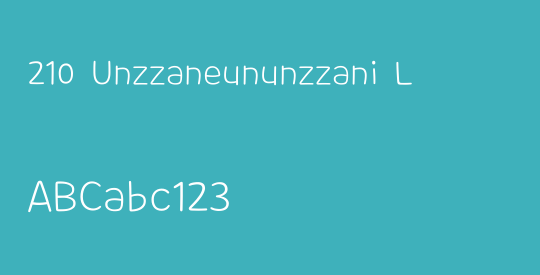 210 Unzzaneununzzani L