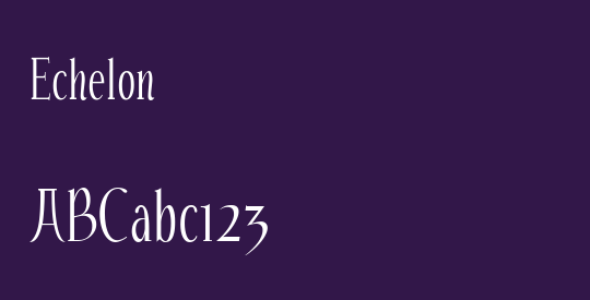 Echelon