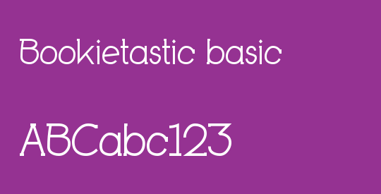 Bookietastic basic