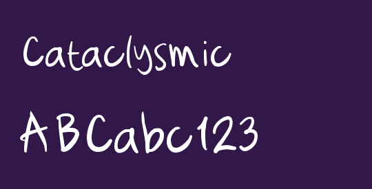 Cataclysmic