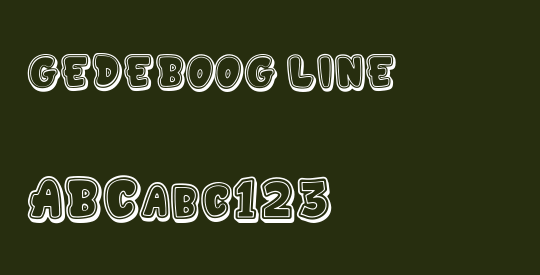 GEDEBOOG LINE