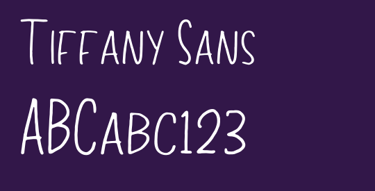 Tiffany Sans