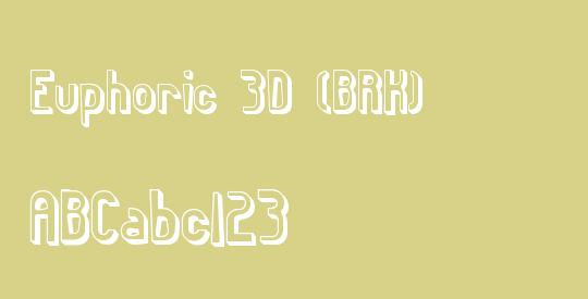Euphoric 3D (BRK)