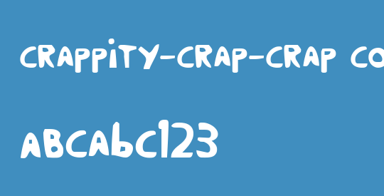 Crappity-Crap-Crap Cond