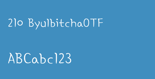 210 ByulbitchaOTF