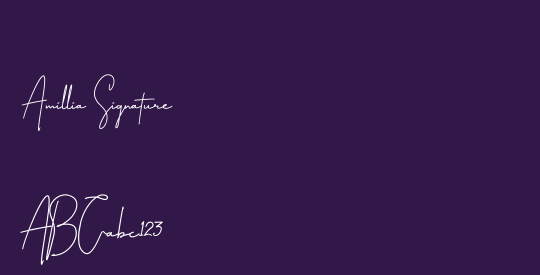 Amillia Signature