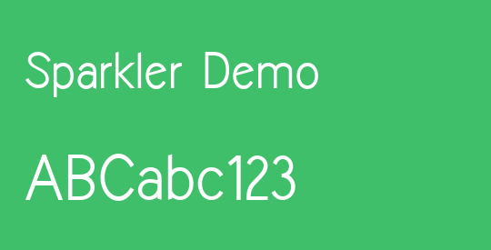 Sparkler-Demo