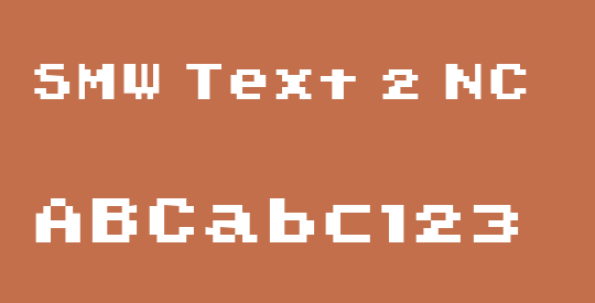 SMW Text 2 NC