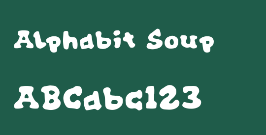 Alphabit Soup