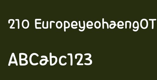 210 EuropeyeohaengOTF