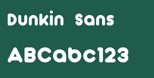 Dunkin Sans