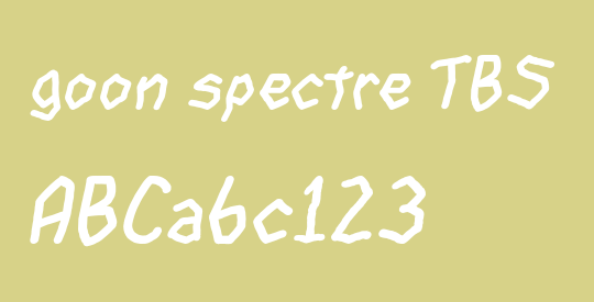 goon spectre TBS