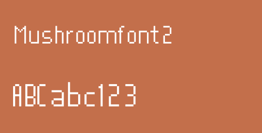 Mushroomfont2