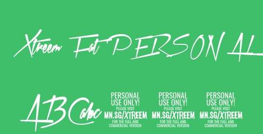 Xtreem Fat PERSONAL USE