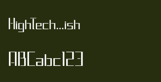 HighTech...ish