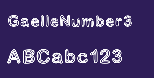 GaelleNumber3