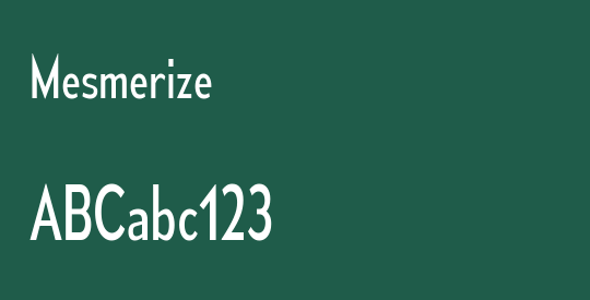 Mesmerize