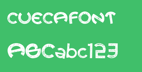 CUECAFONT