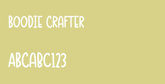 Boodie Crafter