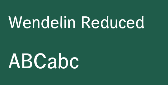 Wendelin Reduced