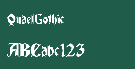 QuaelGothic
