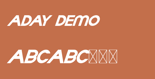 Aday Demo
