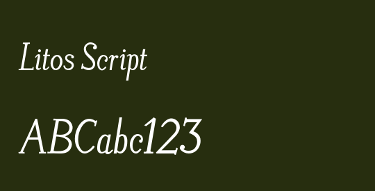 Litos Script
