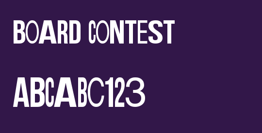 Board Contest