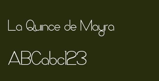 La Quince de Mayra
