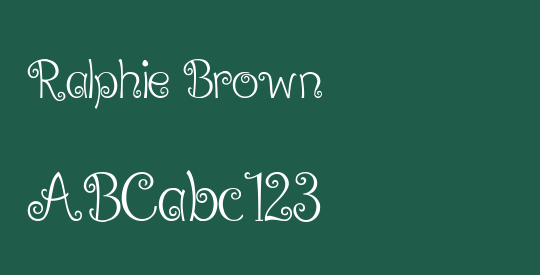 Ralphie Brown