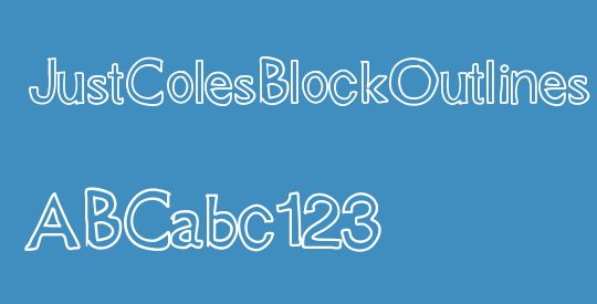 JustColesBlockOutlines