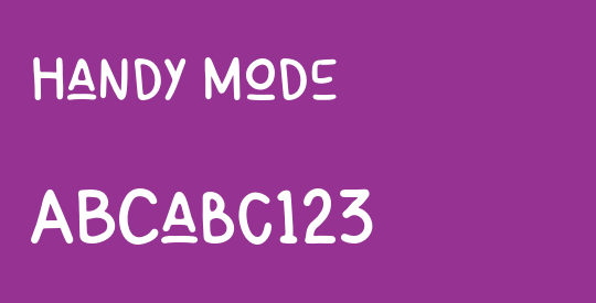 Handy Mode