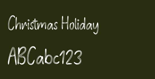 Christmas Holiday